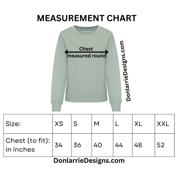 Personalized Sweatshirt - Custom Design | 100% Cotton Blend (FRONT AND BACK PRINT) - Image 3