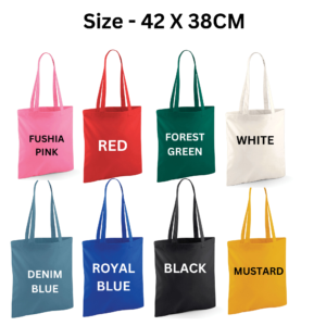 Custom Printed Tote Bags – Personalized Design | Durable & Eco-Friendly